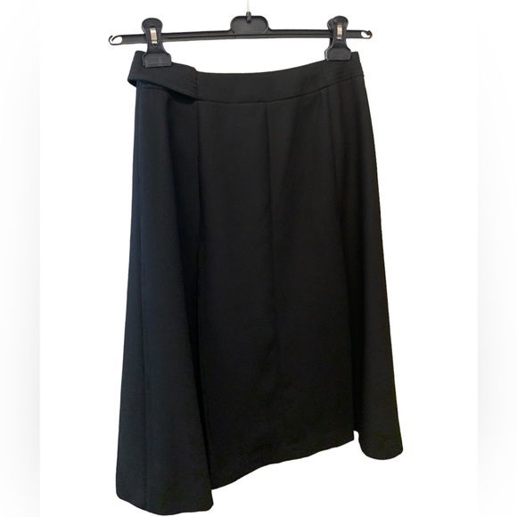 Carven Belted Wrap Skirt - Black - Picture 5 of 6